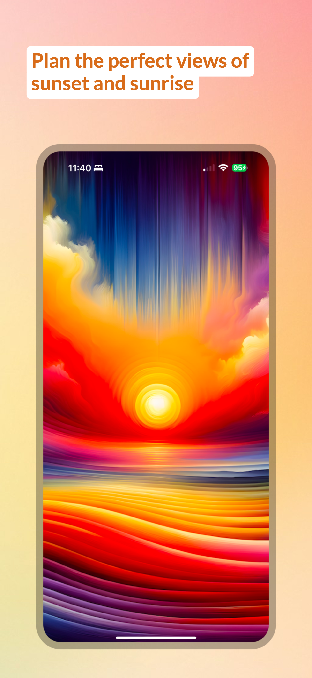 Screenshot - Plan the perfect views of sunset and sunrise